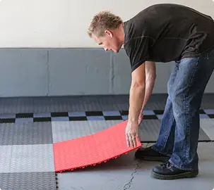 Garage flooring Installation