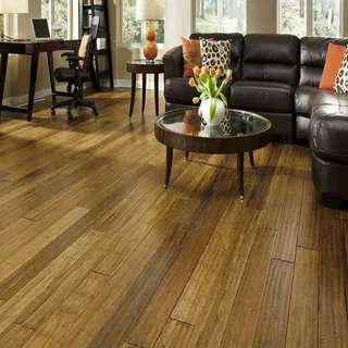 Living room Bamboo Flooring Dubai
