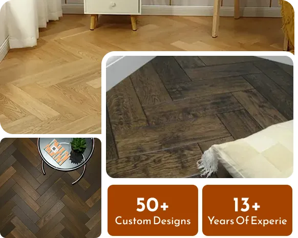 Honey Oak Parquet Flooring