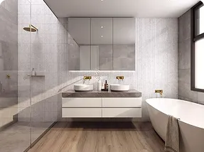 Linoleum-style Vinyl Flooring