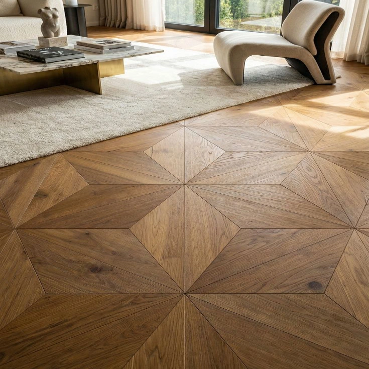 Geometric Pattern Flooring